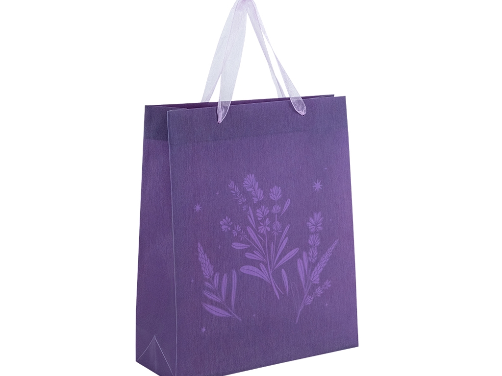 Пакет пластиковый подарочный 32х27см. Lavender-2. Axent 8504-34-A