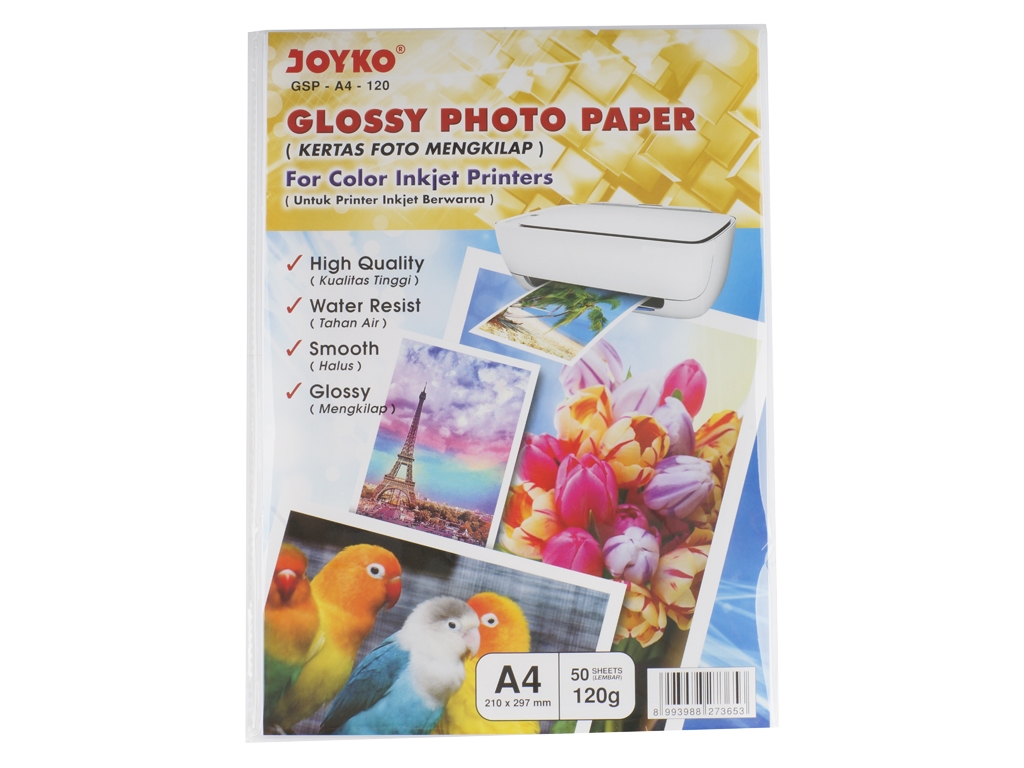 Бумага для фото 50 листов JOYKO GSP-A4-120