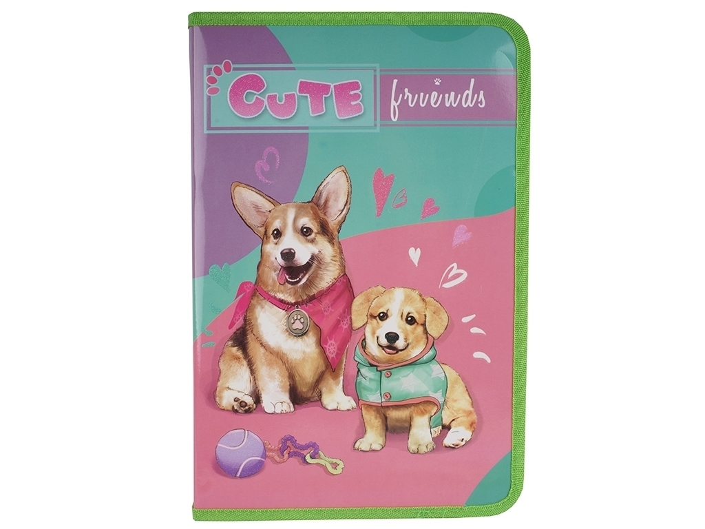 Папка А4 для труда картонная LoveMyCorgi, 14016