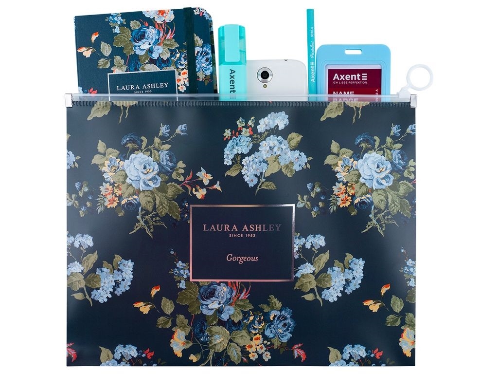 Папка на блискавці zip-lock А4+ LA Gorgeous. Axent 1497-31-A