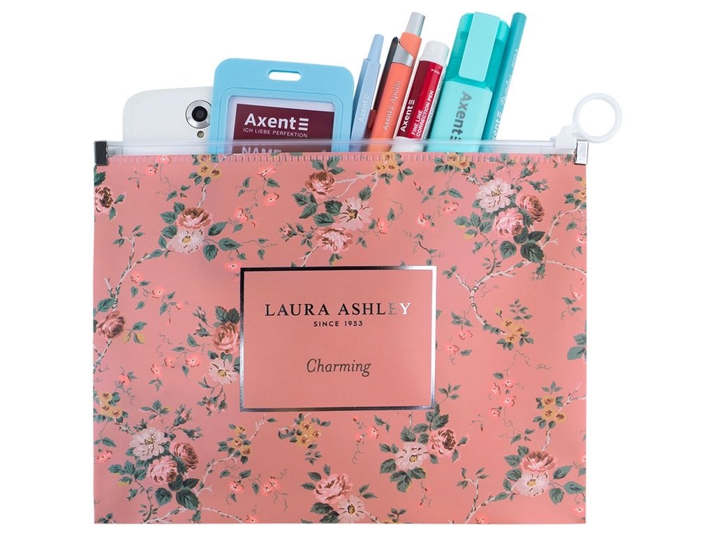 Папка на блискавці zip-lock А5+ LA Charming. Axent 1498-30-A