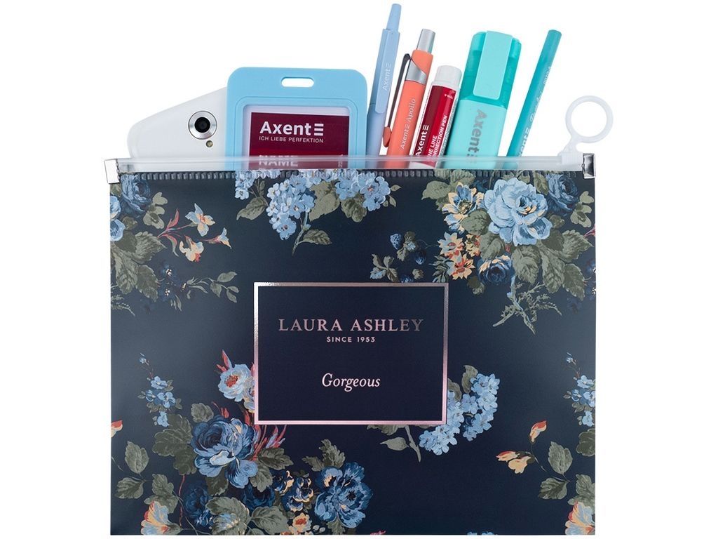 Папка на блискавці zip-lock А5+ LA Gorgeous. Axent 1498-31-A
