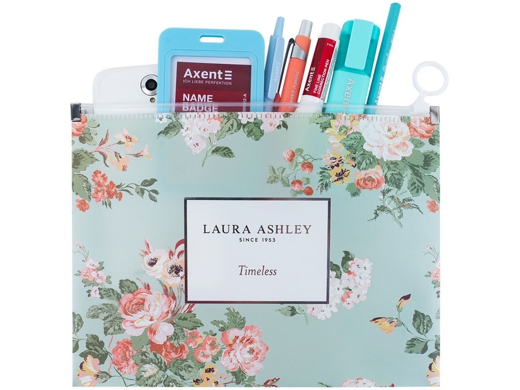 Папка на молнии zip-lock А5+ LA Timeless. Axent 1498-32-A