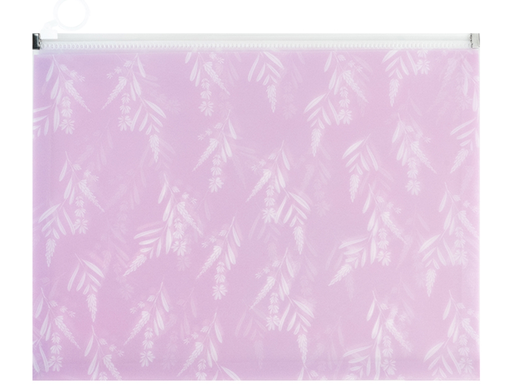 Папка на блискавці zip-lock А4+ Lavender-3. Axent 1497-38-A