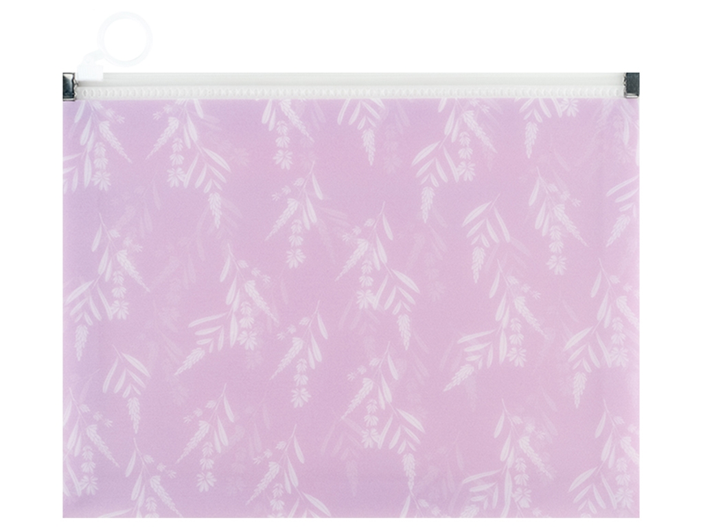 Папка на блискавці zip-lock А5+ Lavender-3. Axent 1498-38-A