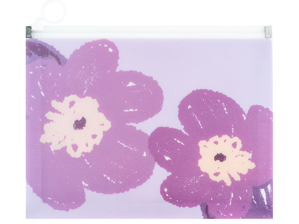 Папка на блискавці zip-lock А5+ Lavender-4. Axent 1498-39-A