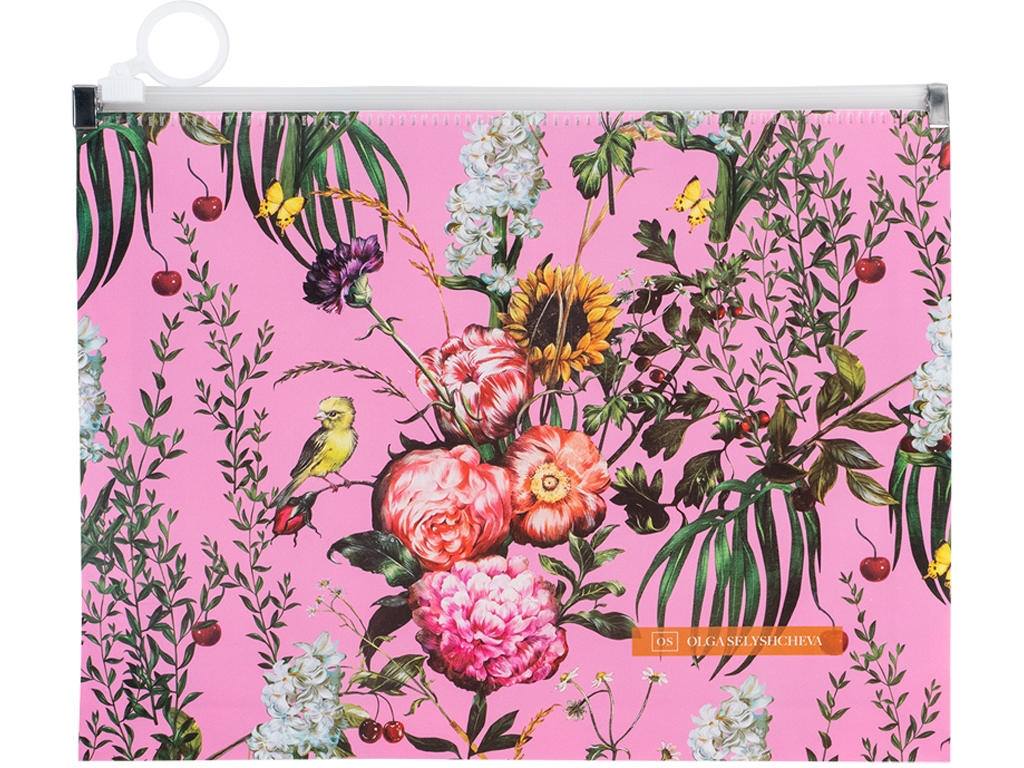 Папка на блискавці zip-lock А5+ OS Summer . Axent 1498-35-A