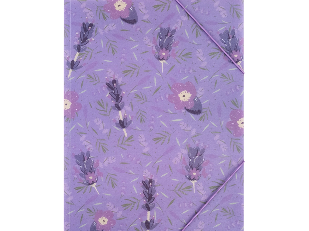 Папка на гумках А4+ Lavender-4. Axent 1509-39-A