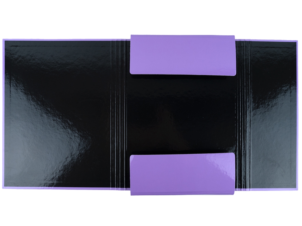 Папка на гумках бузкова А4. Pastelini. Axent 1213-36-A