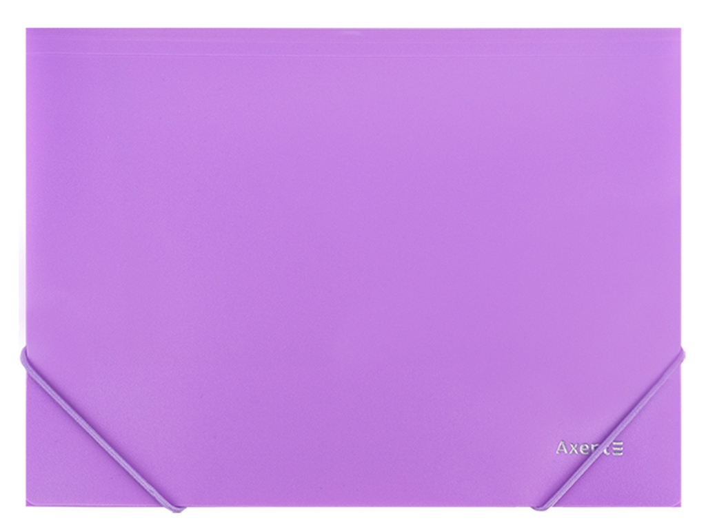 Папка на гумках бузкова А5+. Pastelini. Axent 1514-36/1-A