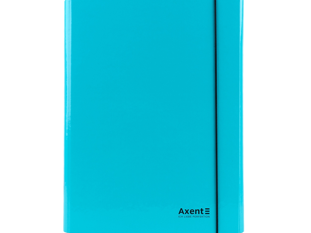 Папка на резинках мятная А4. Pastelini. Axent 1213-18-A