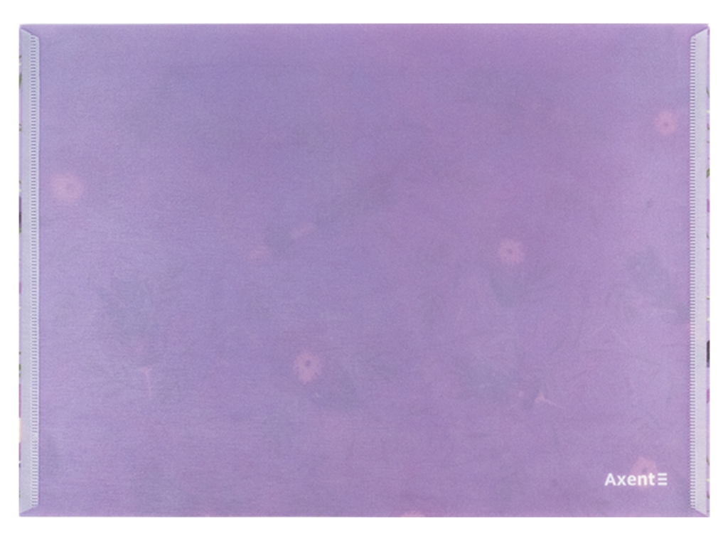 Папка на кнопке A4+ из полупрозрачного пластика Lavender-2, 180 мкм, Axent