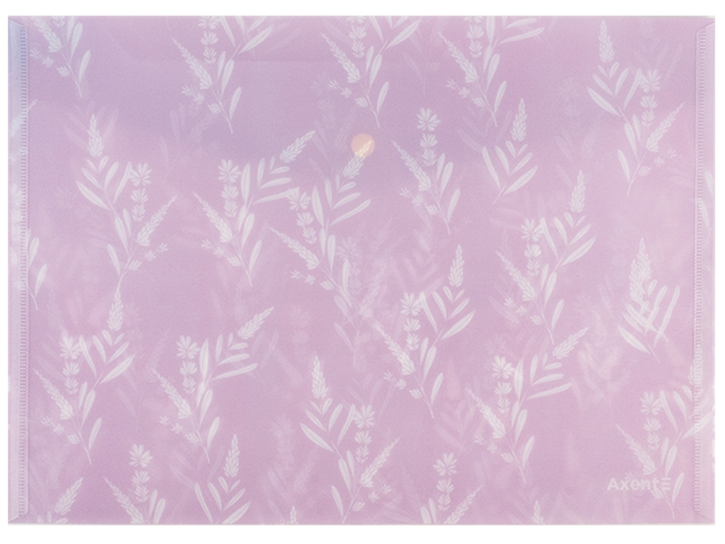 Папка на кнопке А4 Lavender-3. Axent 1495-38-A