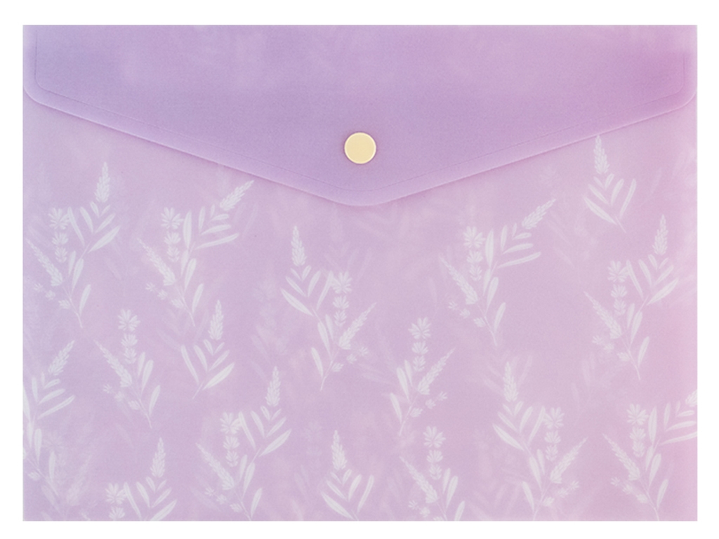 Папка на кнопке A5+ Lavender-3. Axent 1496-38-A