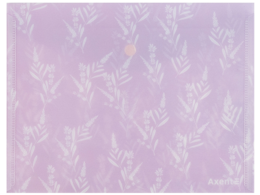 Папка на кнопке A5+ Lavender-3. Axent 1496-38-A