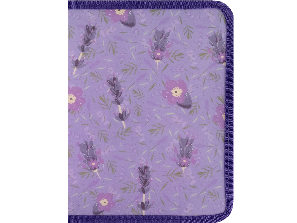 Папка об'ємна на блискавці А5+ Lavender-4. Axent 1805-39-A