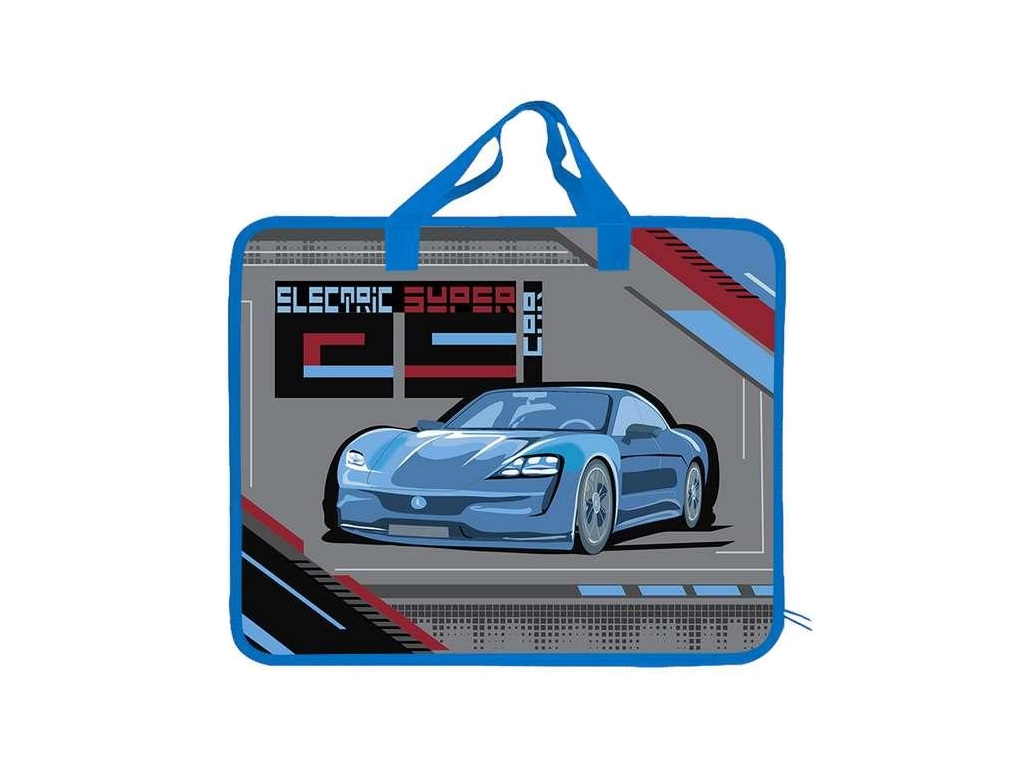 Папка пластиковая Electric super car, Kidis 13085