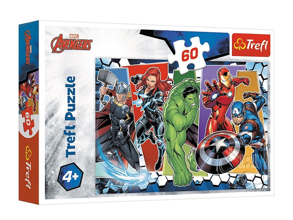 Пазл Trefl Avengers Мстители, 60 деталей