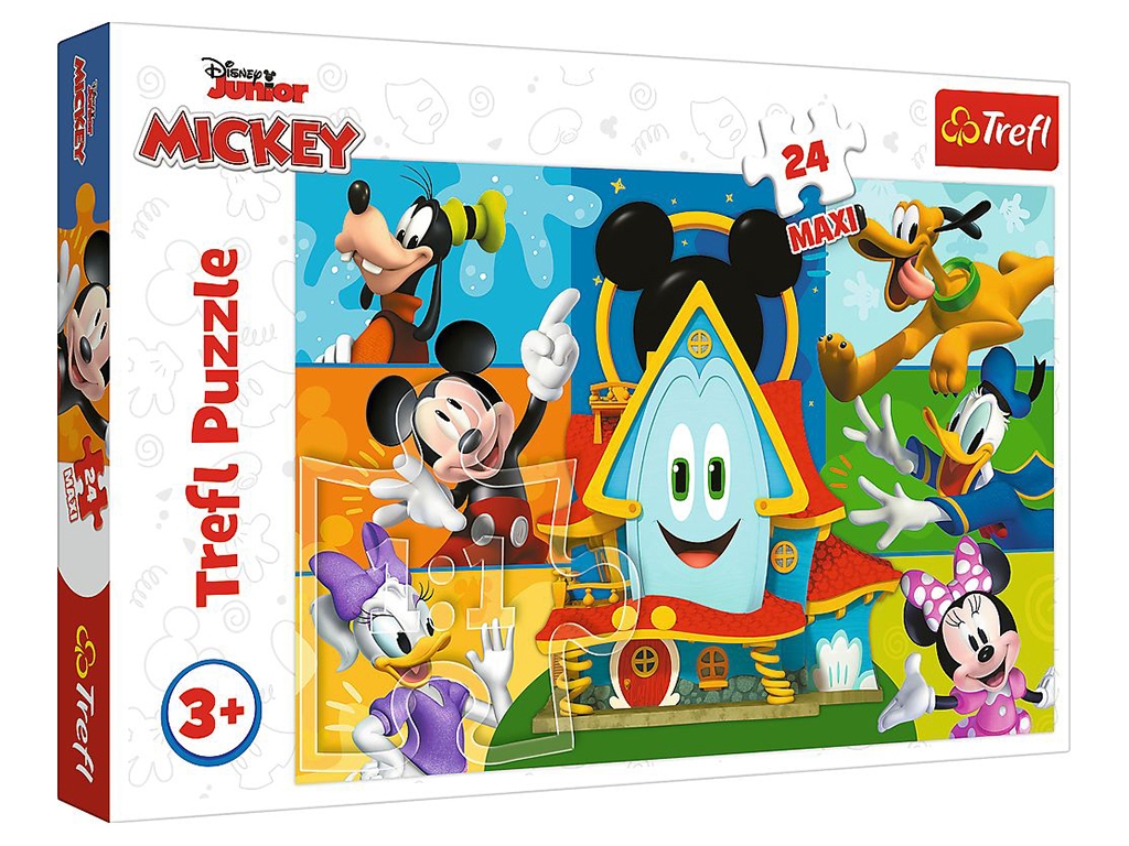 Пазл Trefl Maxi Mickey Mouse and Friends Микки Маус и друзья, 24 детали