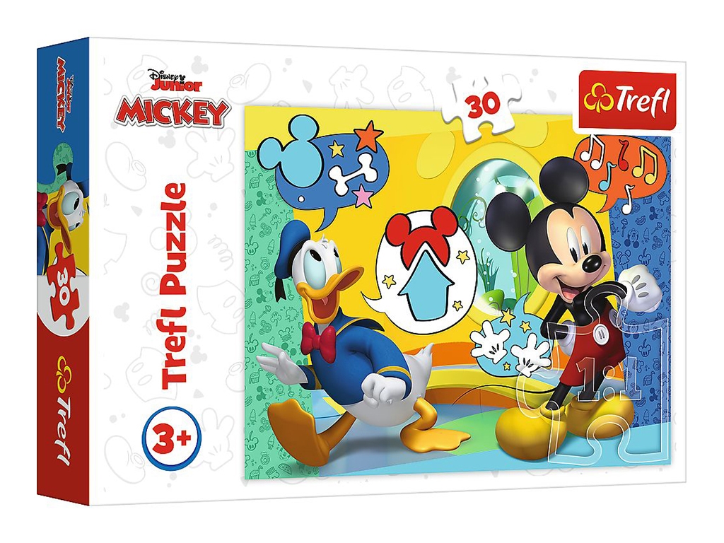 Пазл Trefl Mickey Mouse Веселая избушка, 30 элементов