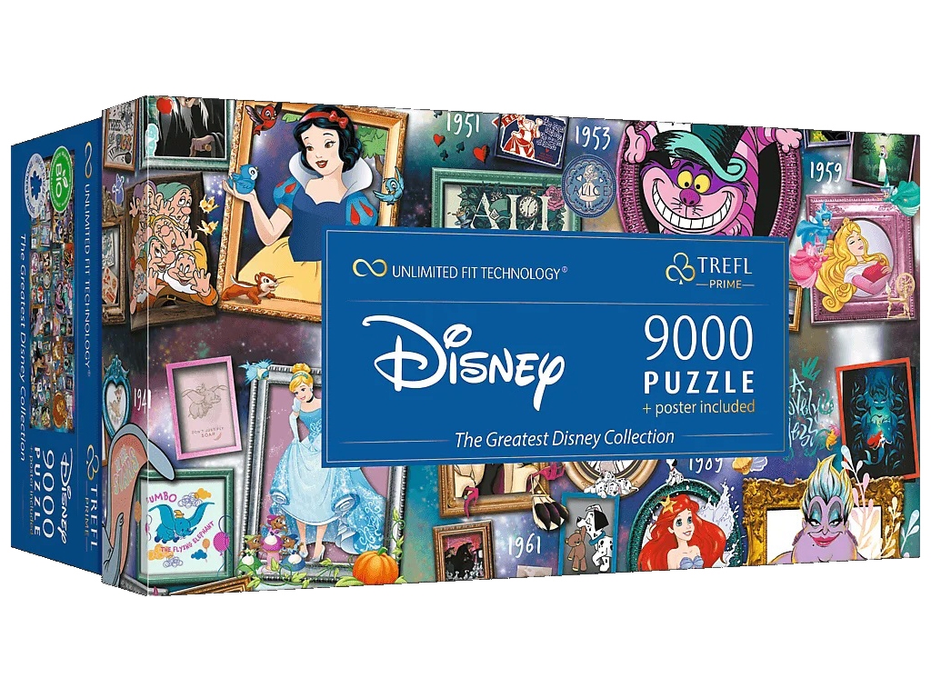 Пазл Trefl Prime Disney Безмежна колекція, 9000 елементів