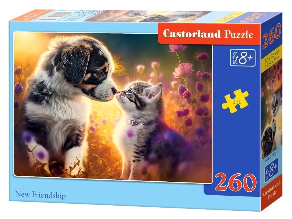 Пазли Нова дружба, 260 елементів, Castorland B-27583