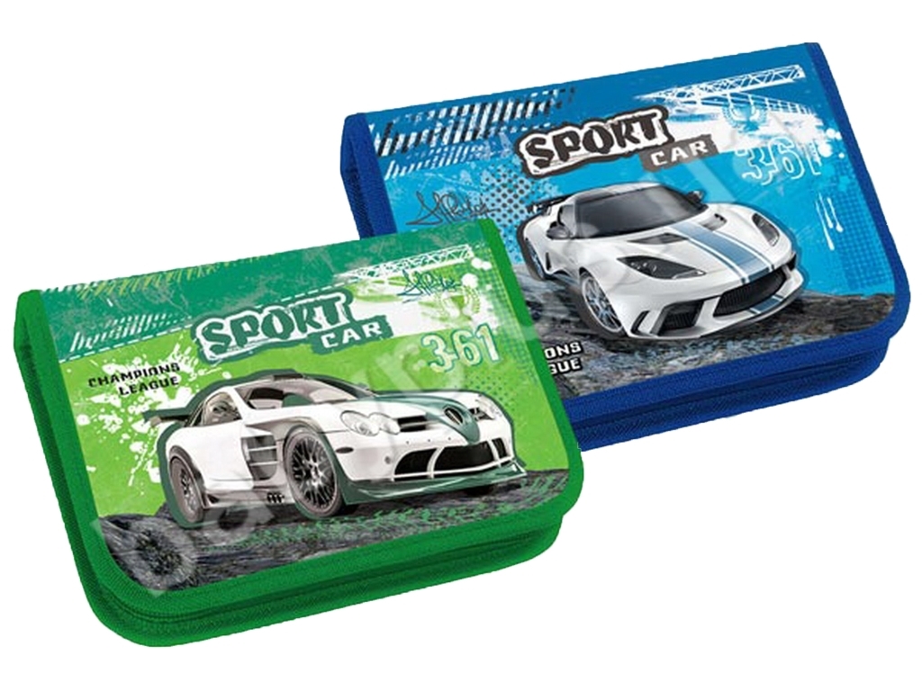 Пенал одинарний картонний Sport Car, 7173