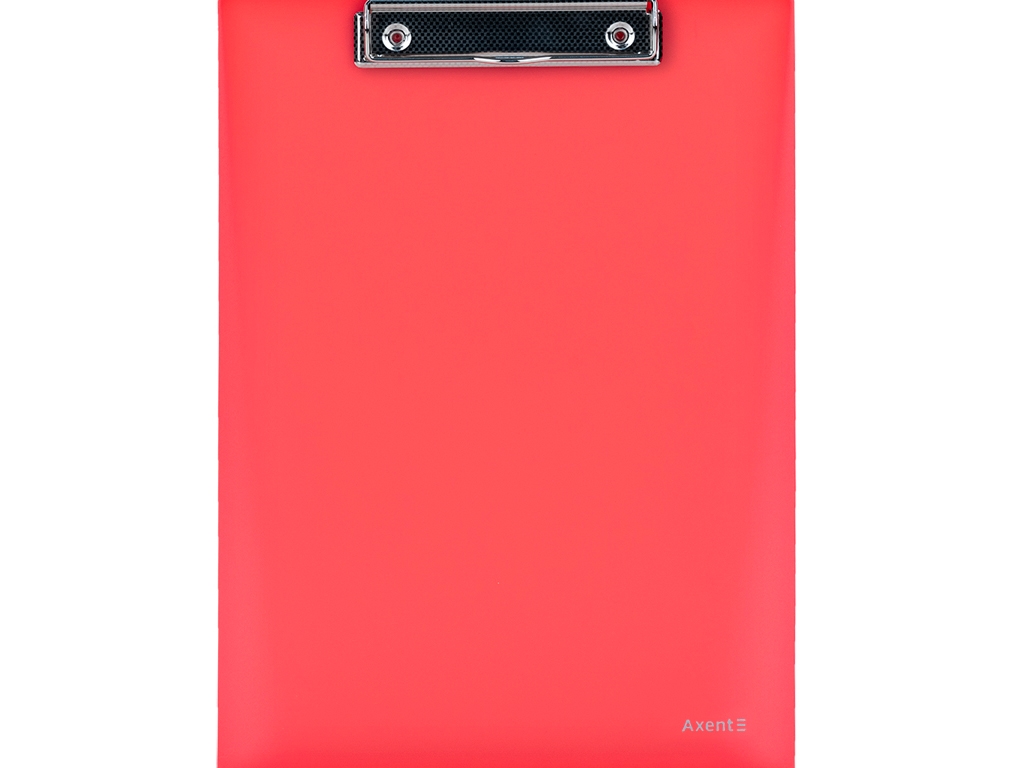 Планшет пластиковий червоний A4. Axent 2515-24-A