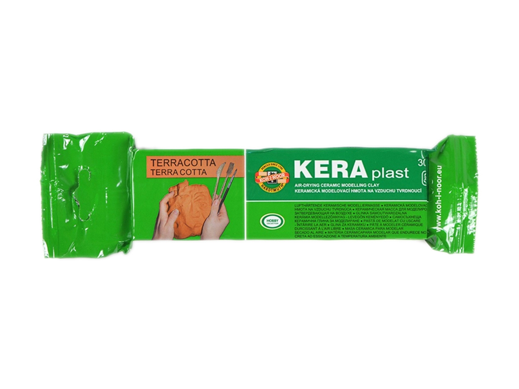 Пластилін скульптурний теракотовий Keraplast 300 грам. Koh-i-Noor 131709