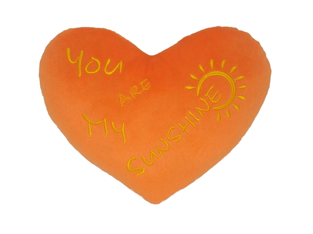 Подушка – валентинка You are my Sunshine. Tigres ПД-0276