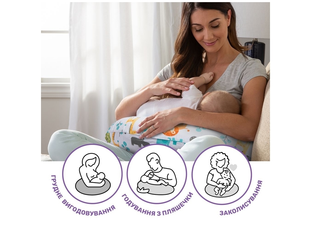 Подушка для кормления Boppy Pillow, Chicco