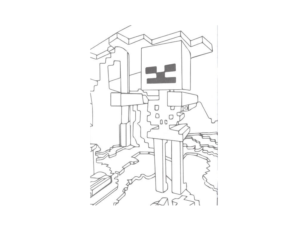 Розмальовка 100 наліпок А4, MineCraft, Jumbi