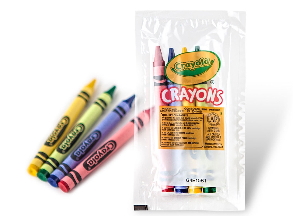 Розмальовка “Карта світу: Навколо Землі”, з 4 олівцями, Вік 3+, Crayola