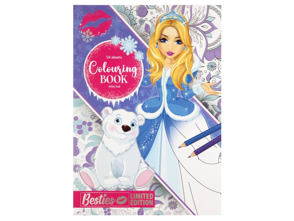 Розмальовка Магія срібла. Besties 961042