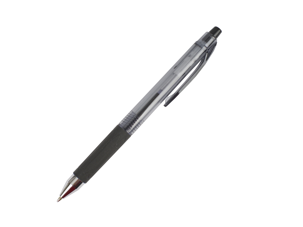 Ручка автоматическая маслянная цвет черный. AIHAO AH5428H