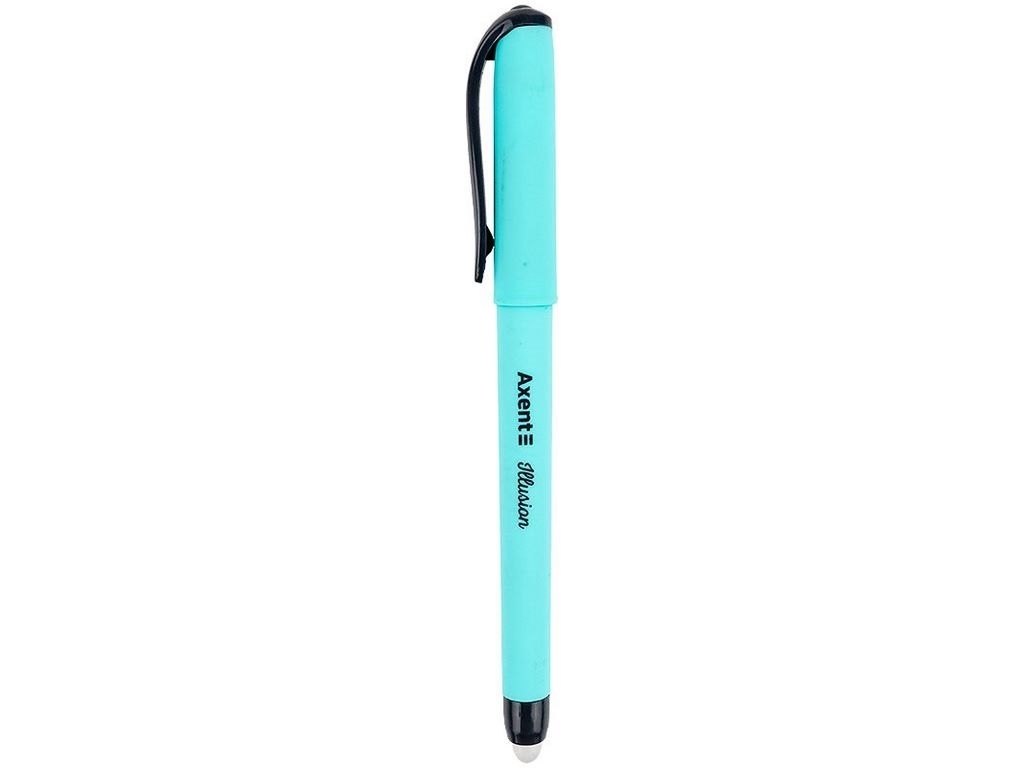 Ручка гелевая пиши-стирай Illusion синяя. Axent AG1094-02-A