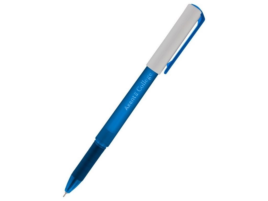 Ручка гелева College синя. Axent AG1075-02-A