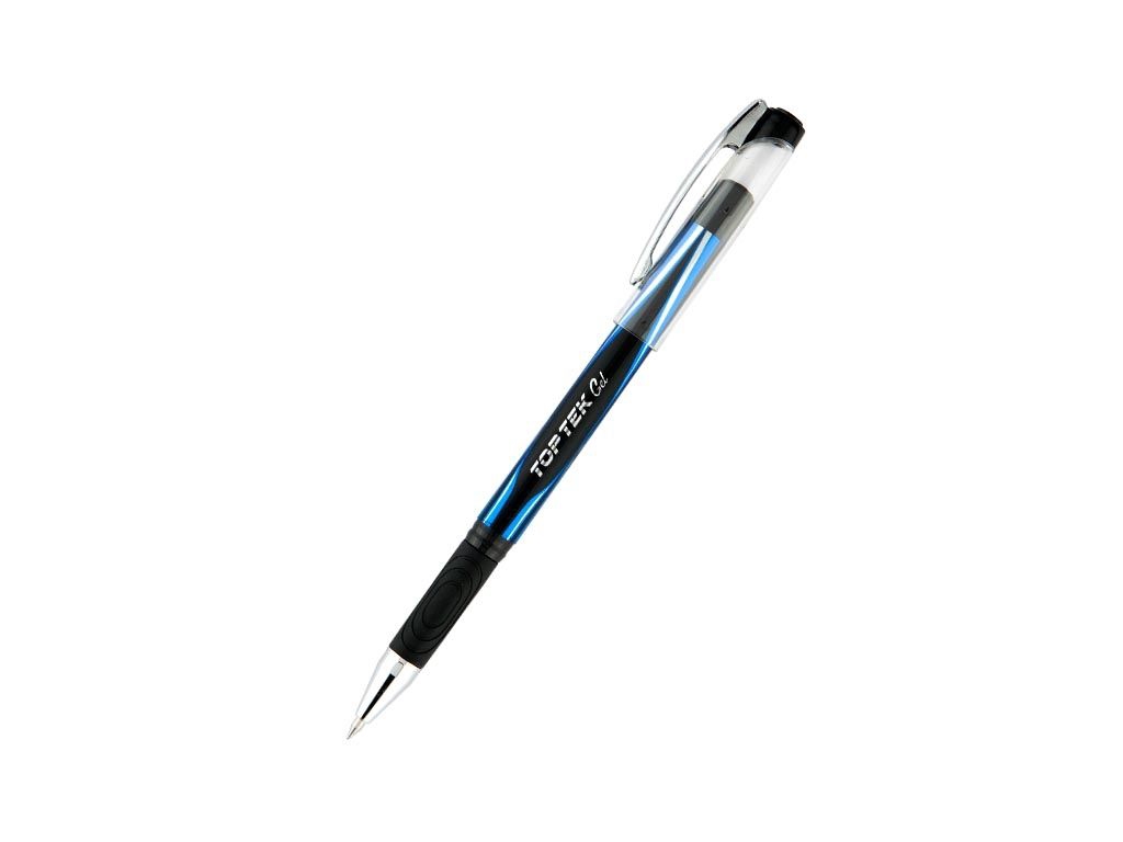 Ручка гелевая Top Tek Gel синяя. Unimax UX-133-02