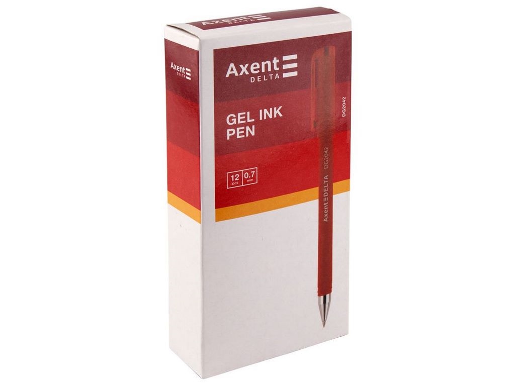 Ручка гелева DG синя. Axent Delta DG2042-02