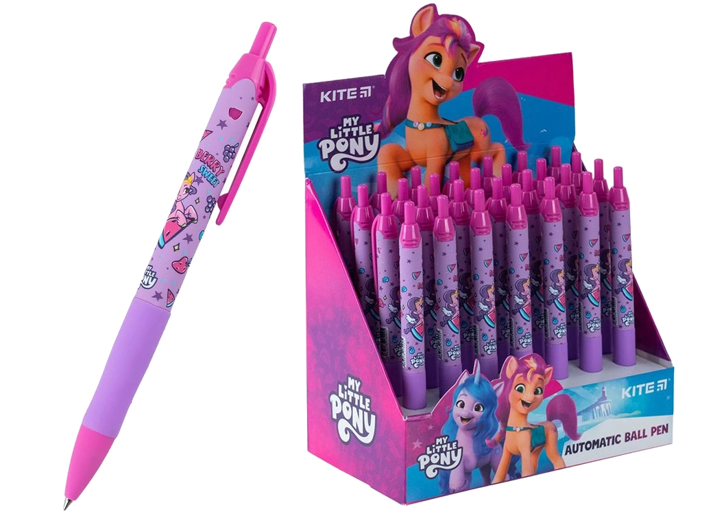 Ручка кулькова автоматична синя My Little Pony, Kite