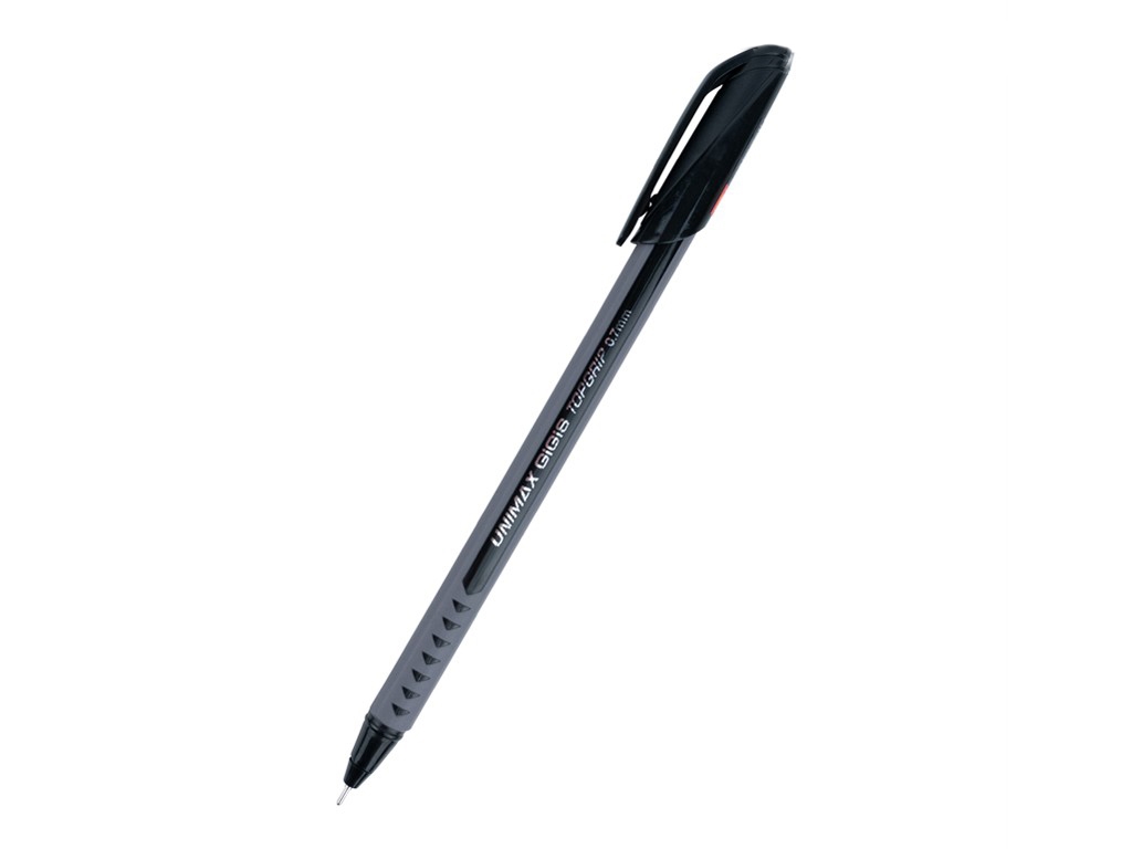 Ручка кулькова Topgrip чорна. Unimax UX-148-01