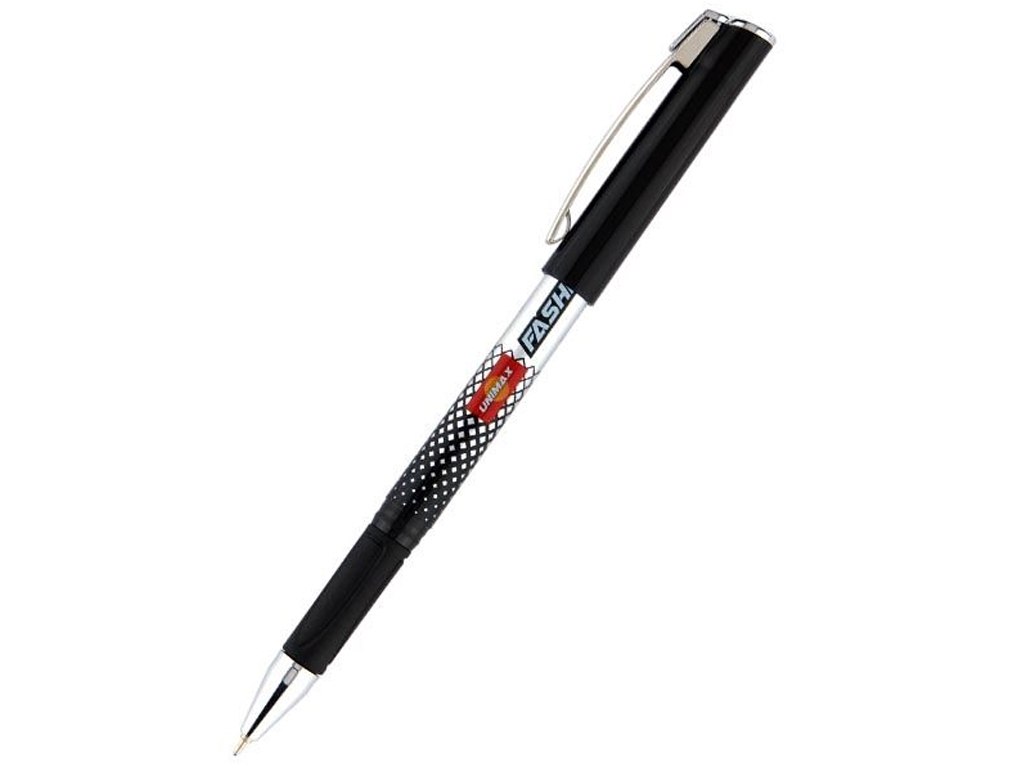 Ручка шариковая Fashion черная. Unimax UX-121-01