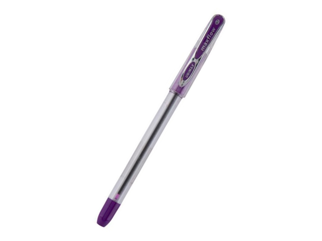 Ручка шариковая Maxflow фиолетовая. Unimax UX-117-11