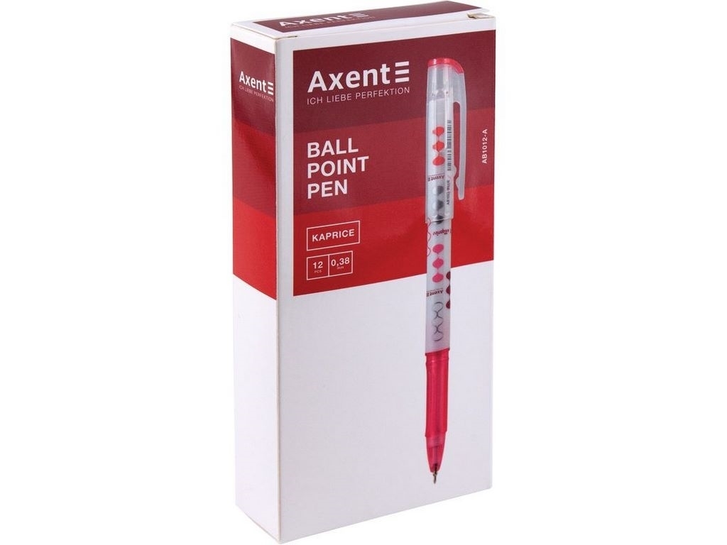 Ручка шариковая Kaprice синяя. Axent AB1012-02-A