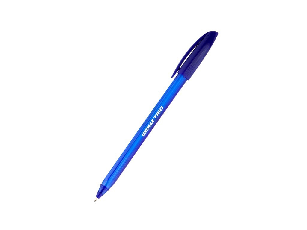 Ручка кулькова Trio синя. Unimax UX-104-02