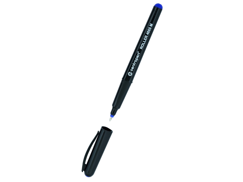 Ручка Роллер M Centropen ergoline 4665/03, синяя, 0.6 мм