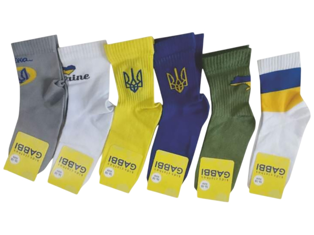 Шкарпетки дитячі унісекс NSD-381 гладкі демісезонні, Розмір 18-20, Gabbi (ціна за 1шт)