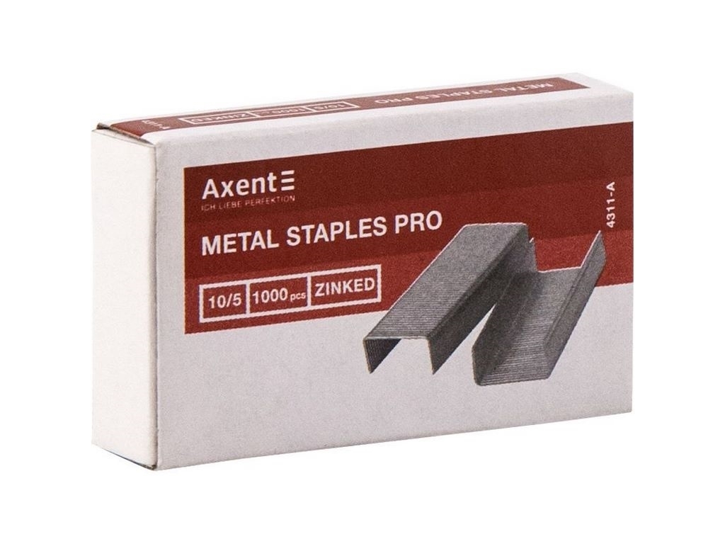 Скобы для степлеров Pro 10/5 Axent 4311-A, 1000 шт