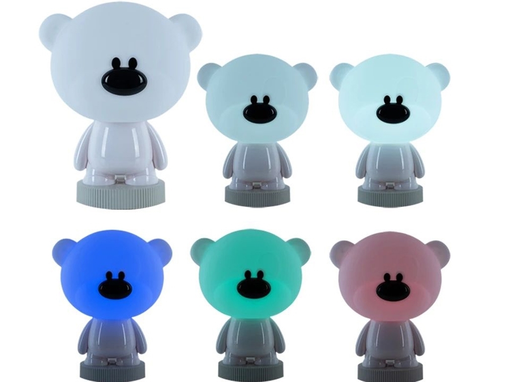 Світильник-нічник LED з акумулятором Bear білий, Kite