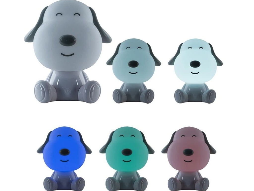 Світильник-нічник LED з акумулятором Doggy білий, Kite